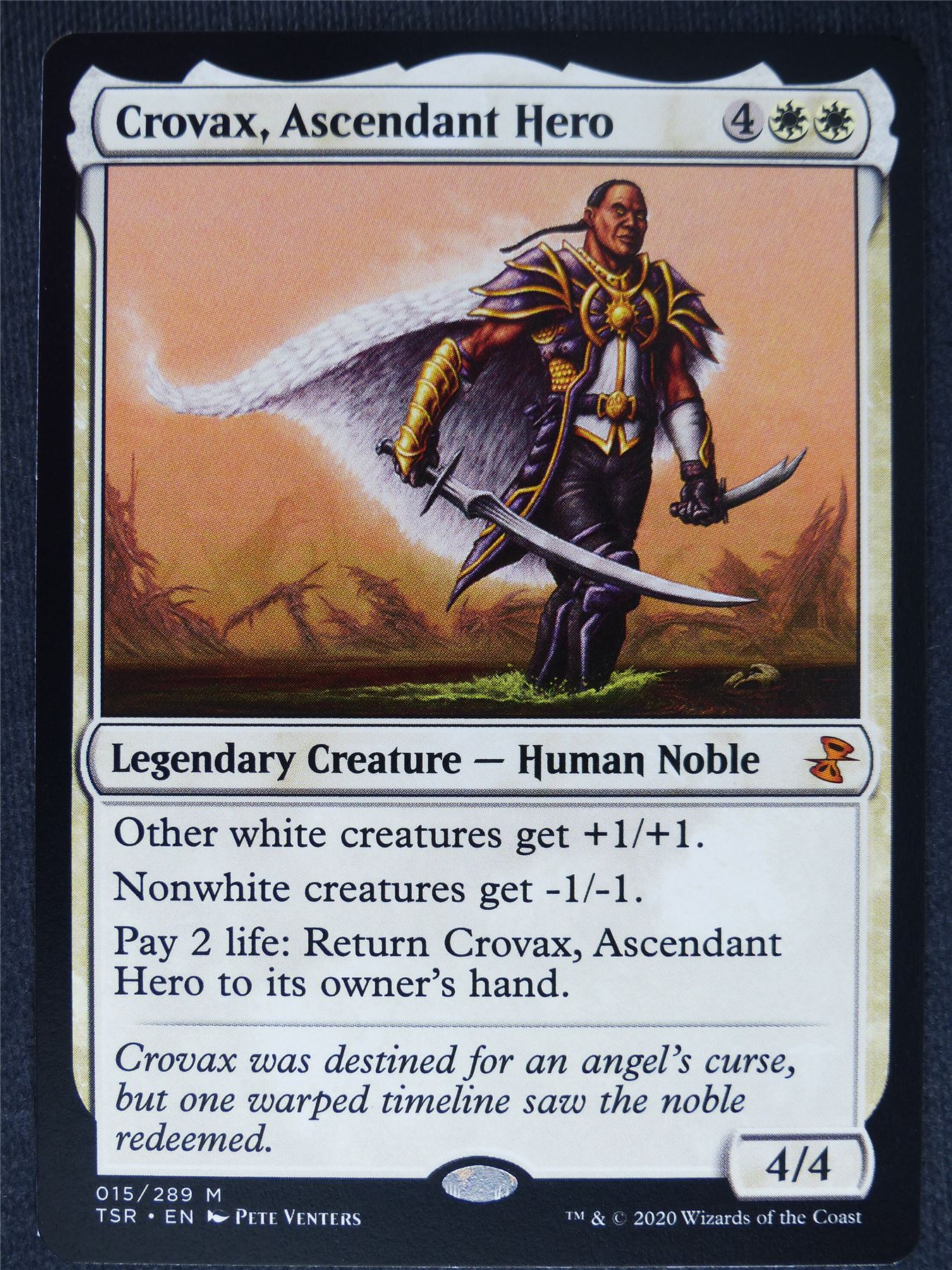 Crovax Ascendant Hero - Remastered - Mtg Magic Cards #KH