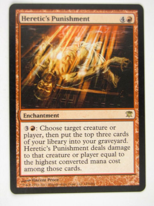 Mtg - HERETIC'S PUNISHMENT - Played Rare