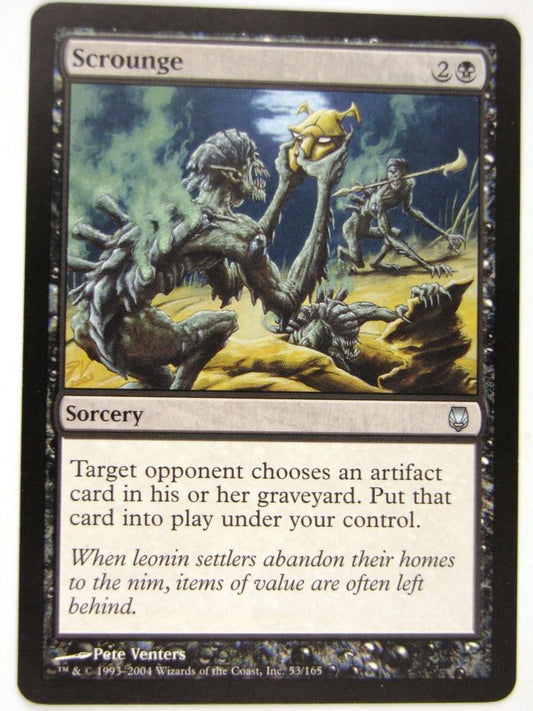 MTG Magic: the Gathering Cards: SCROUNGE: DST