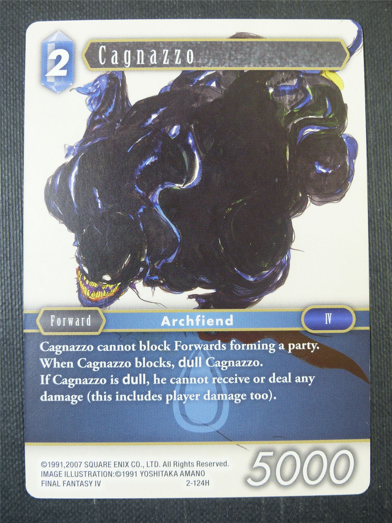 Cagnazzo 2-124H - Final Fantasy Card #9CJ