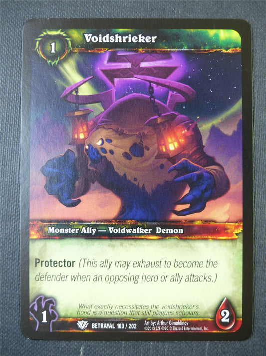 Voidshrieker 163/202 - WoW Card #18R