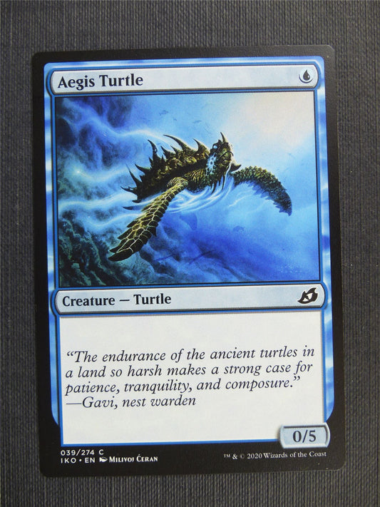 Aegis Turtle - IKO Mtg Card