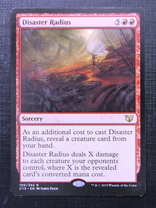 Disaster Radius - Mtg Magic Card # C41