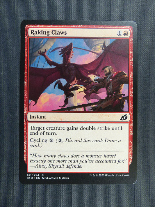 Raking Claws - IKO Mtg Card