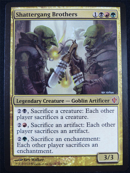 Shattergang Brothers - C13 - Mtg Card #EX