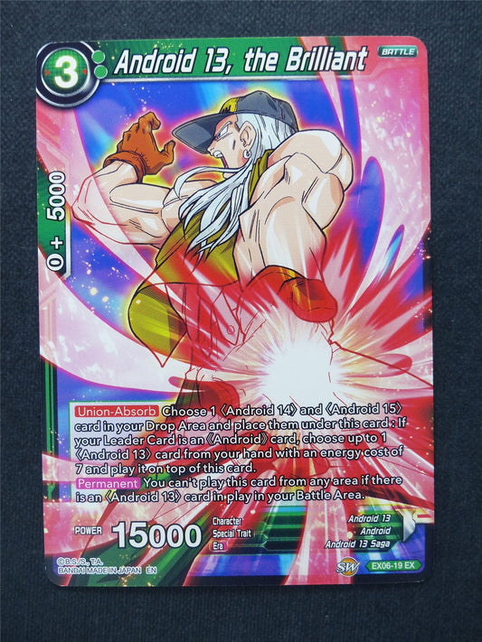 Android 13 the Brilliant - Dragon Ball Super Cards #4L