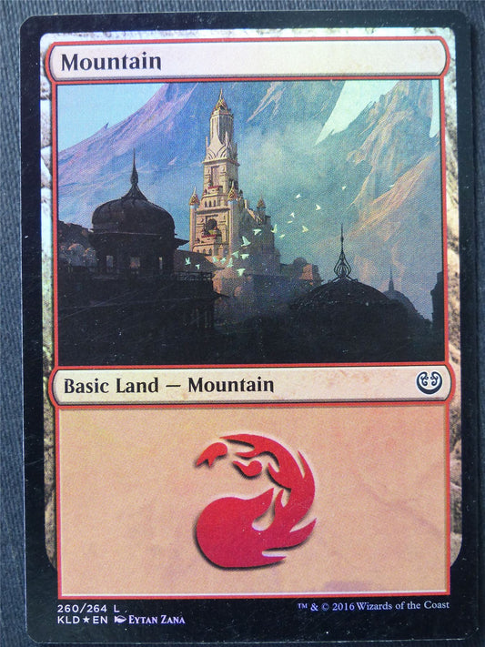 Mountain 260/264 Foil - Mtg Magic Cards #DX