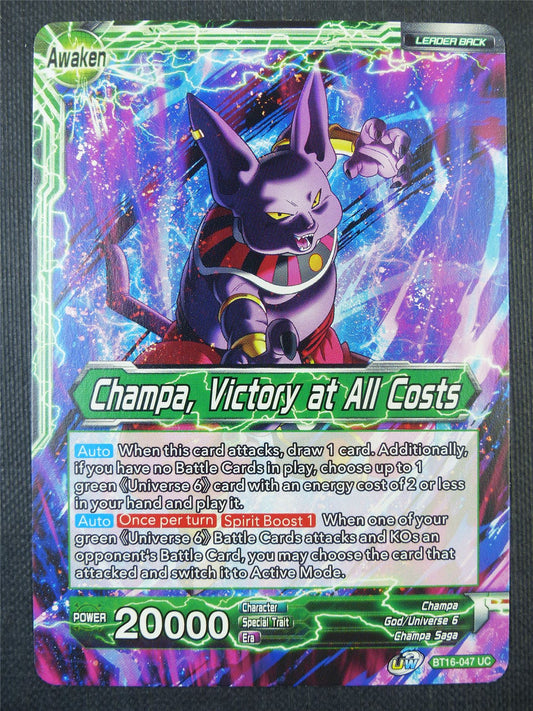 Champa Victory at All Costs - Dragon Ball Super Card #7Z3