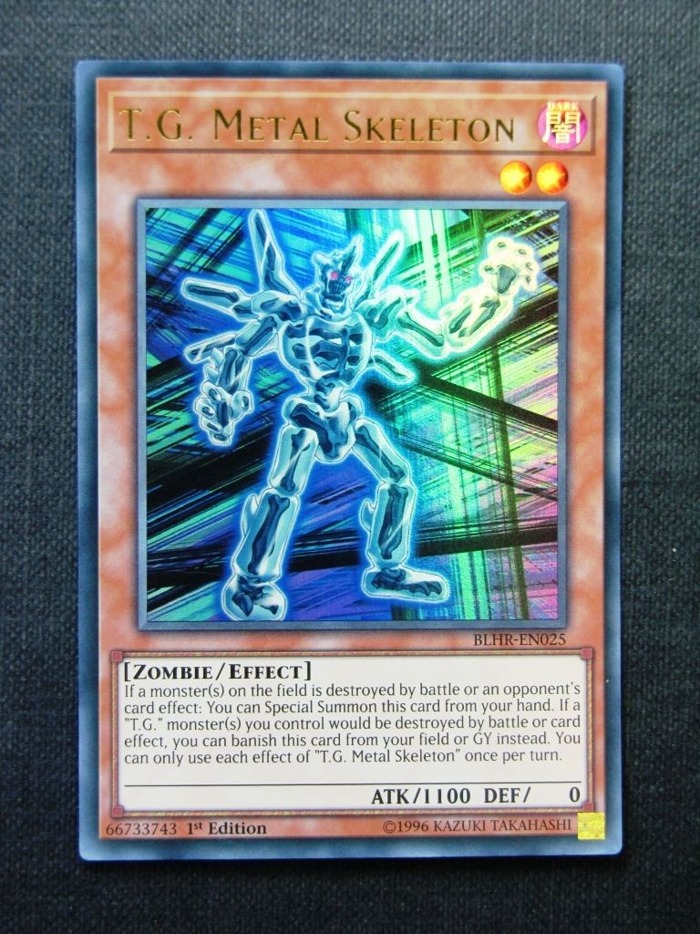 T.G. Metal Skeleton BLHR Ultra Rare - 1st ed - Yugioh Cards #1I3