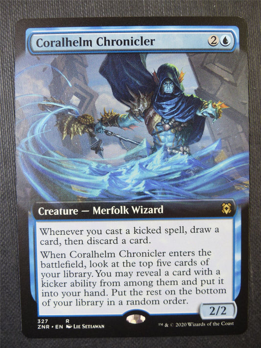 Coralhelm Chronicler Extended art - Mtg Card #8CC