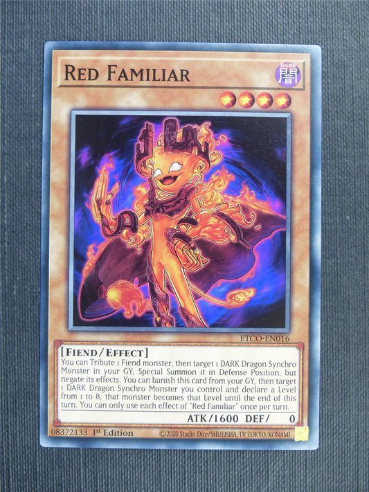 Red Familiar - ETCO - 1st ed Yugioh Card