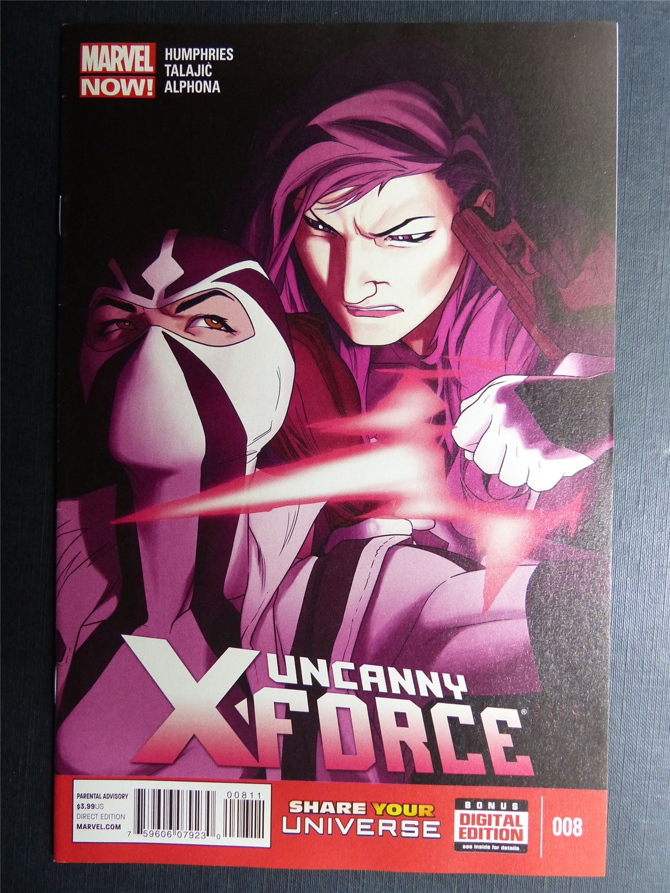 Uncanny X-FORCE #8 - Marvel Comics #FF