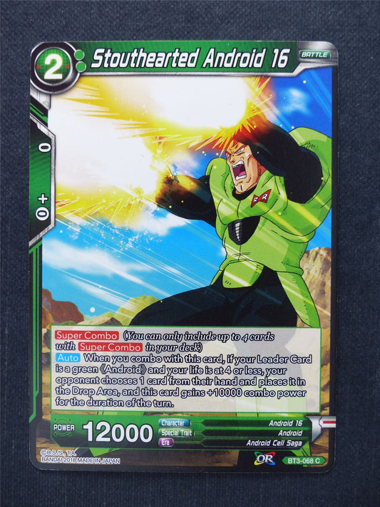 Stouthearted Android 16 - Dragon Ball Super Cards #ED