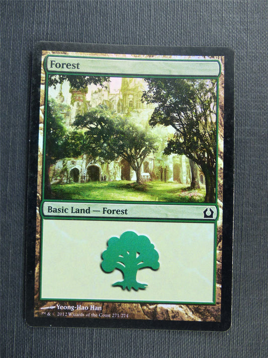 Forest 271/274 Foil - Mtg Magic Cards #523