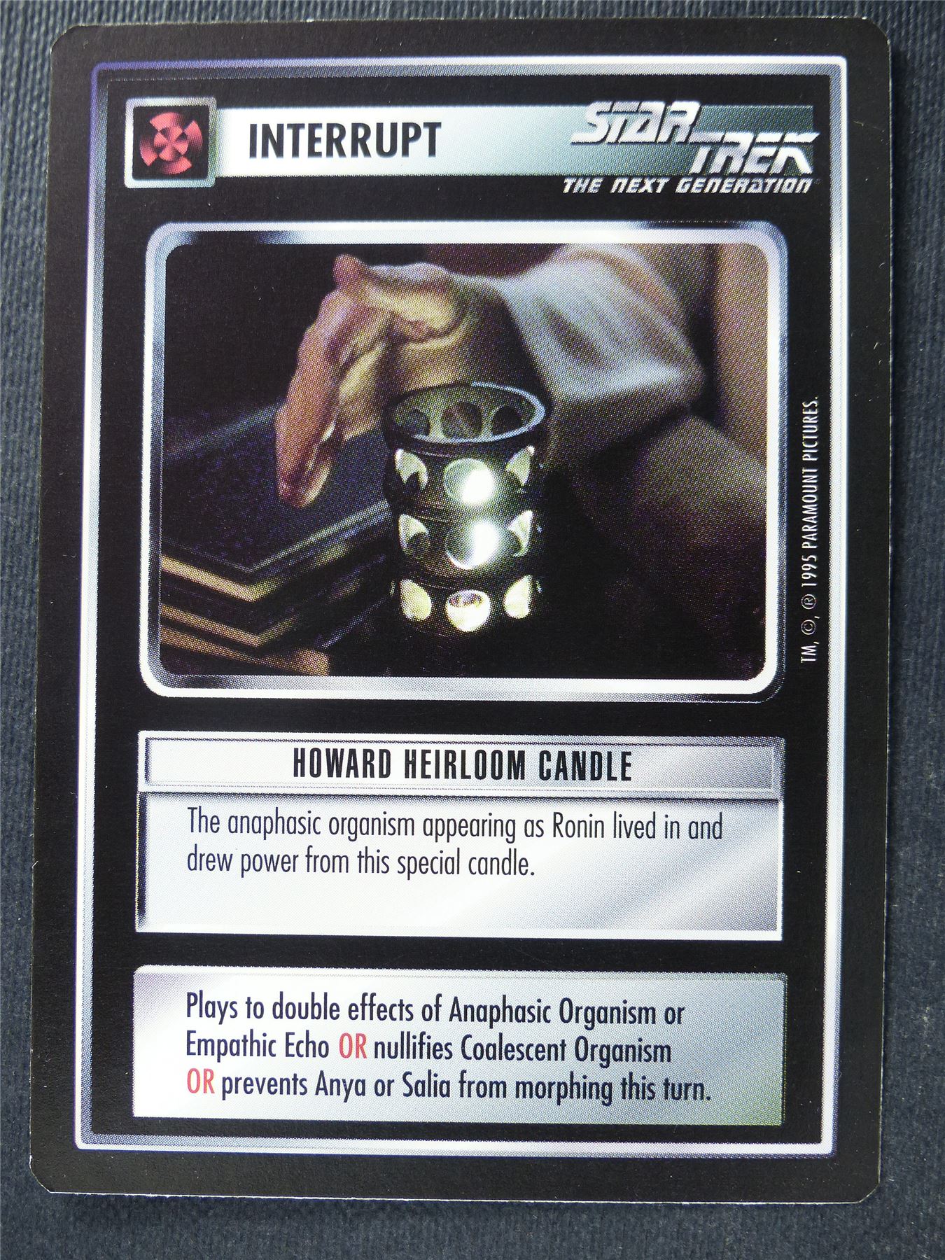 Howard Heirloom Candle - NG - Star Trek Card #4ST