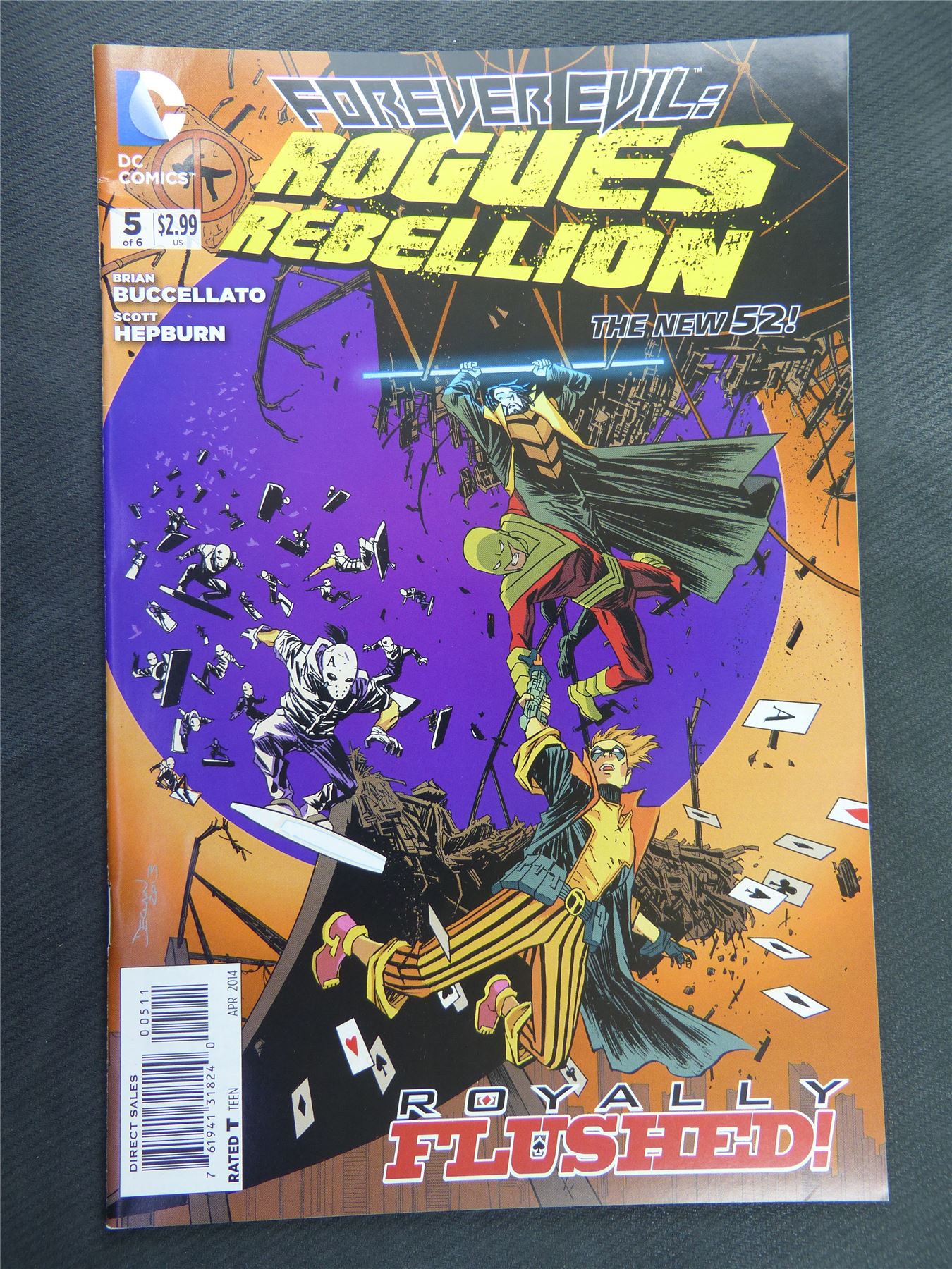 FOREVER Evil - Rogues Rebellion #5 - DC Comic #162