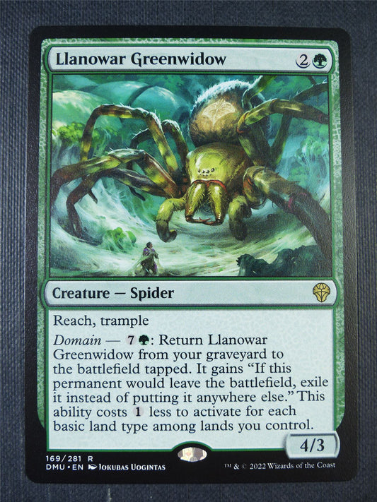 Llanowar Greenwidow - Dominaria United Mtg Card #7FS