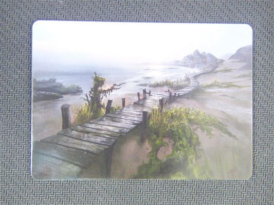 Deserted Beach Art Card 71 - Innistrad Midnight Hunt Art Series - Mtg Card #3E8