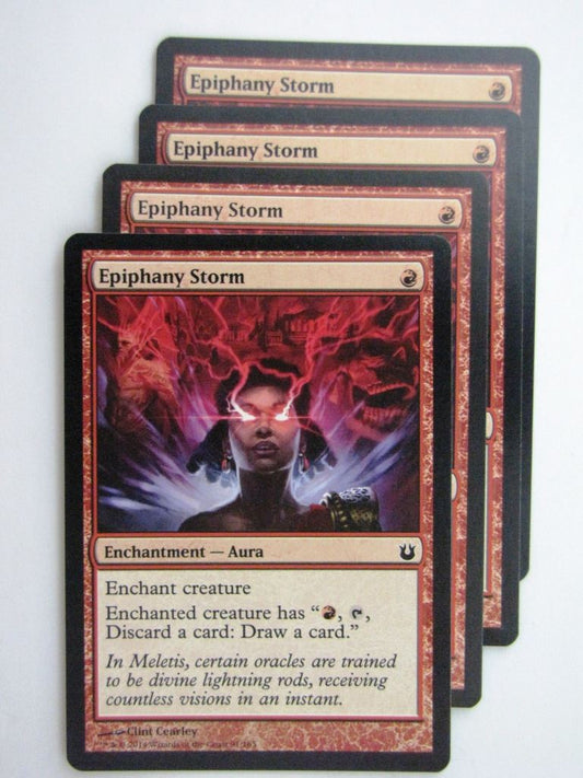 MTG Magic Cards: EPIPHANY STORM x4 Born of the Gods playset # 24C5
