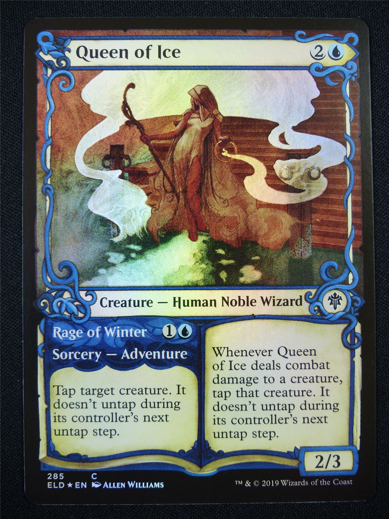 Queen of Ice Showcase Foil - Mtg Card #1QY