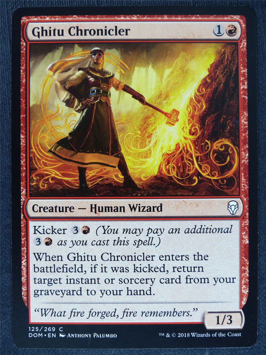 Ghitu Chronicler - Mtg Magic Cards #AO