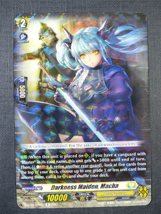 Darkness Maiden Macha D-BT02 R - Vanguard Card #6Z4