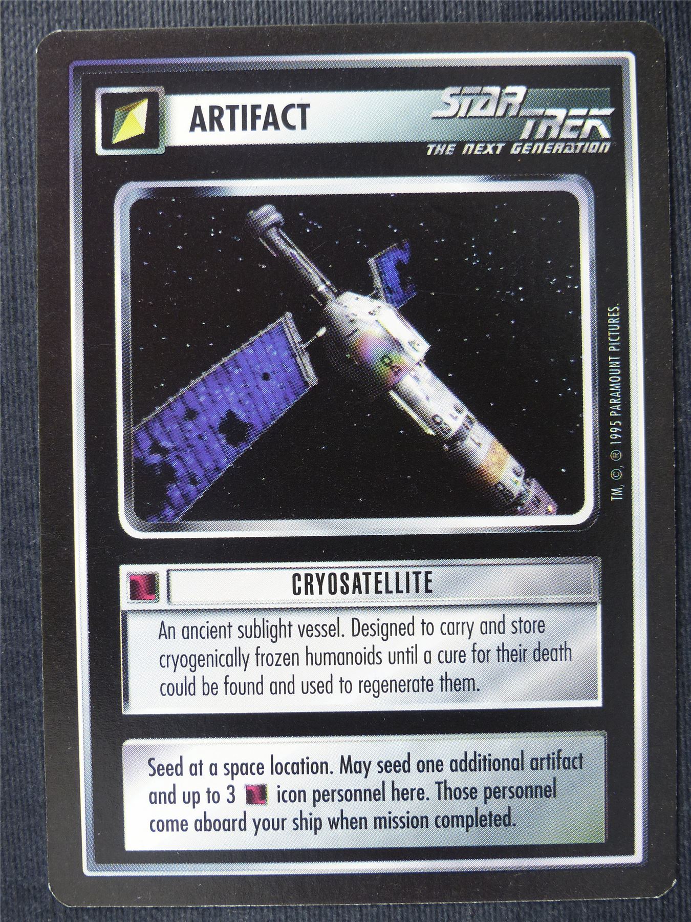 Cryosatellite -  NG - Star Trek Cards #16T