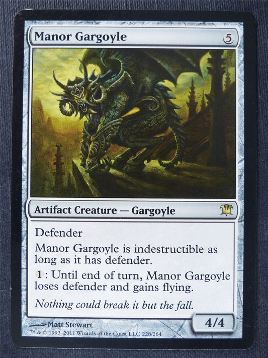 Manor Gargoyle - Mtg Magic Cards #U4