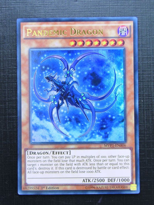 Yugioh Cards: PANDEMIC DRAGON MVP1 ULTRA RARE #