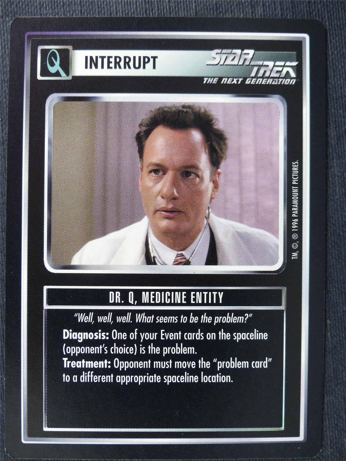Dr. Q Medicine Entity - NG - Star Trek Cards #ZD