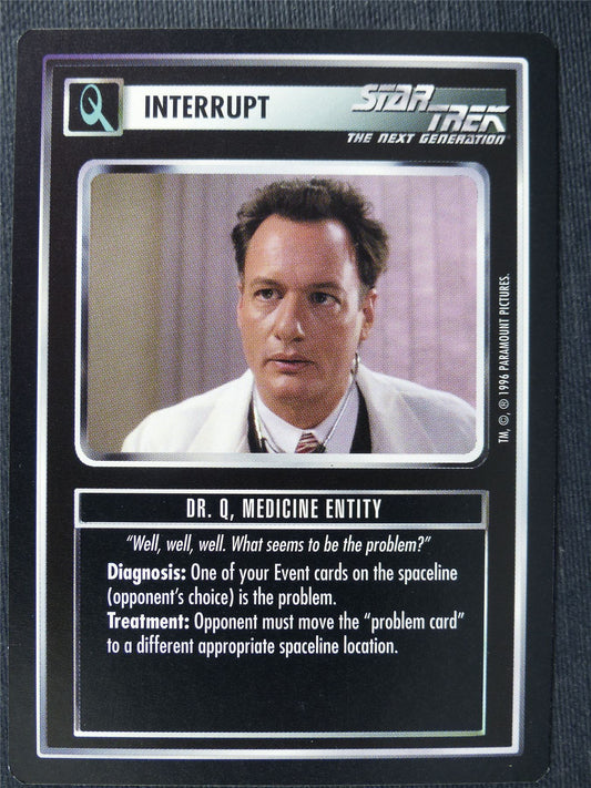 Dr. Q Medicine Entity - NG - Star Trek Cards #ZD