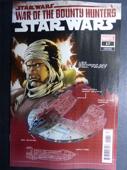 STAR Wars #17 Villain Blueprint - Nov 2021 - Marvel Comics #6Y