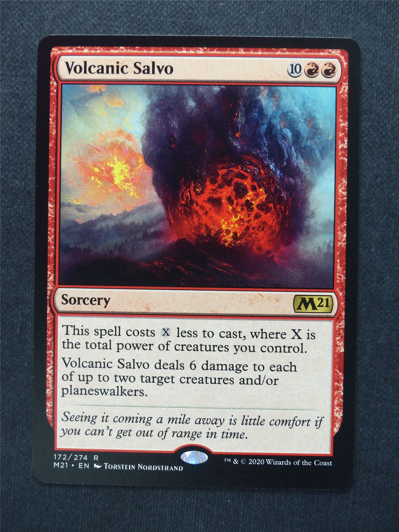 Volcanic Salvo - Mtg Magic Cards #DZ