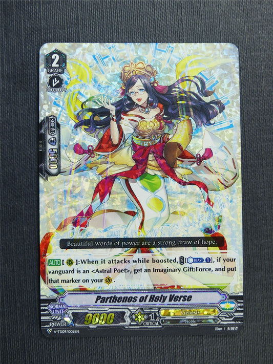 Parthenos of Holy Verse V-TD09 Foil - Vanguard Cards #1R8