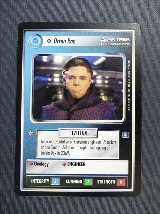 Orren Ran - DS9 - Star Trek Cards #4RX