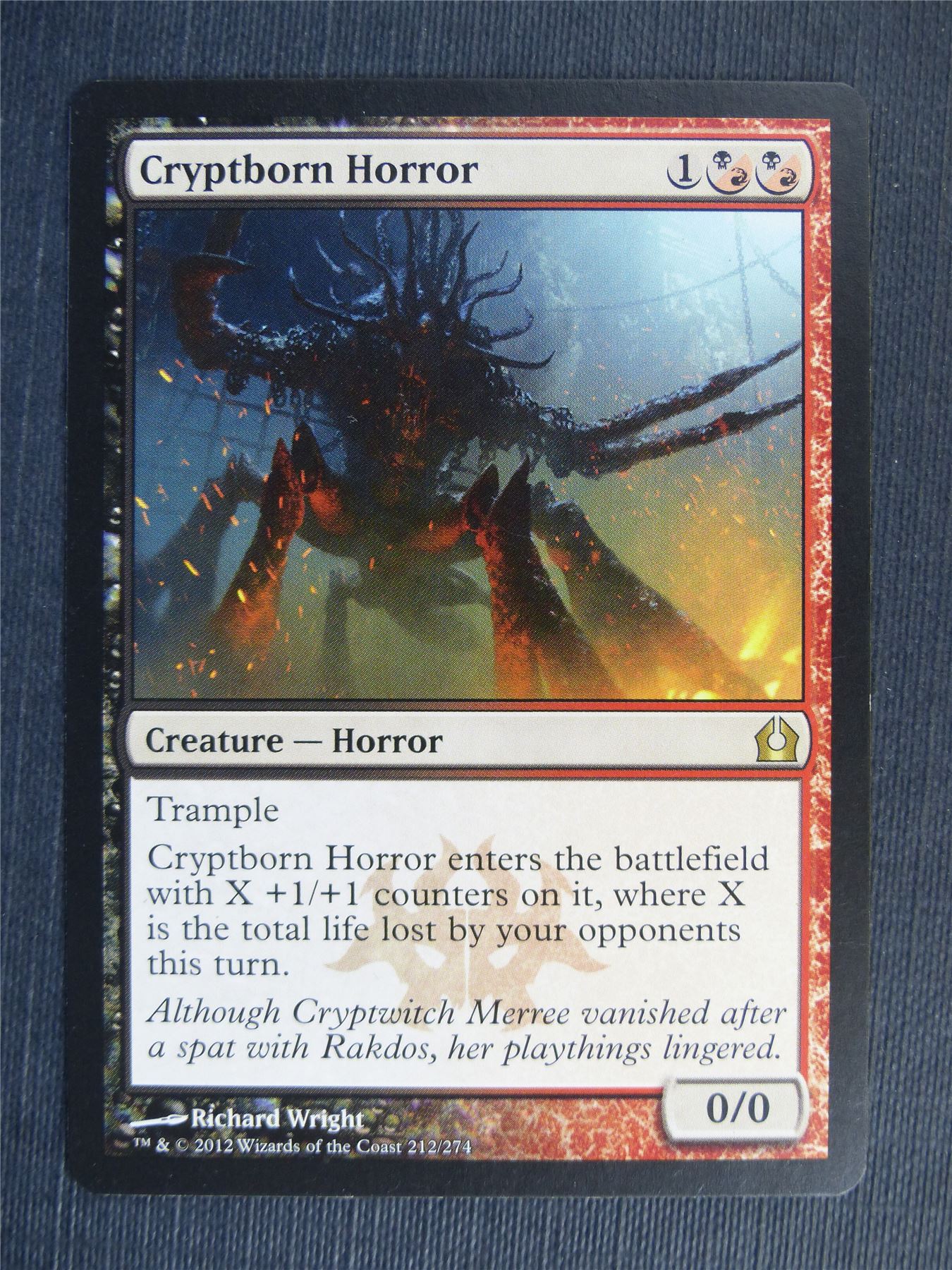 Cryptborn Horror - Mtg Magic Cards #R3