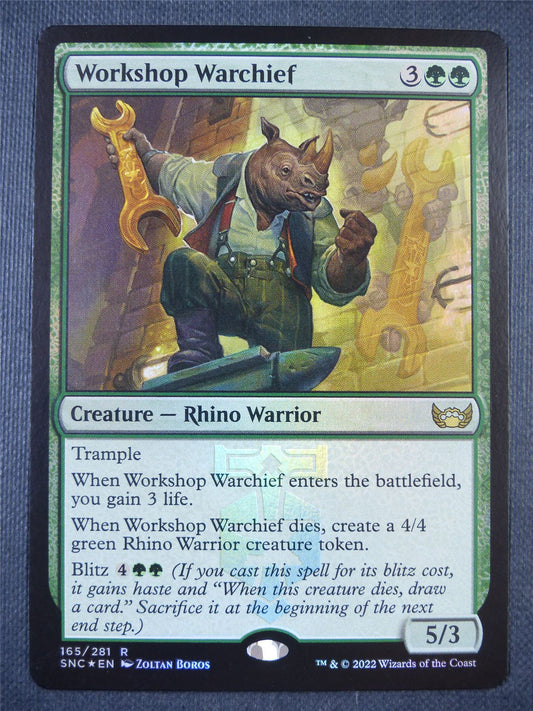 Workshop Warchief Foil - Mtg Card #8AF