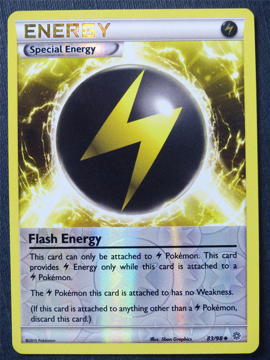 Flash Energy 83/98 Reverse Holo - Pokemon Cards #B7