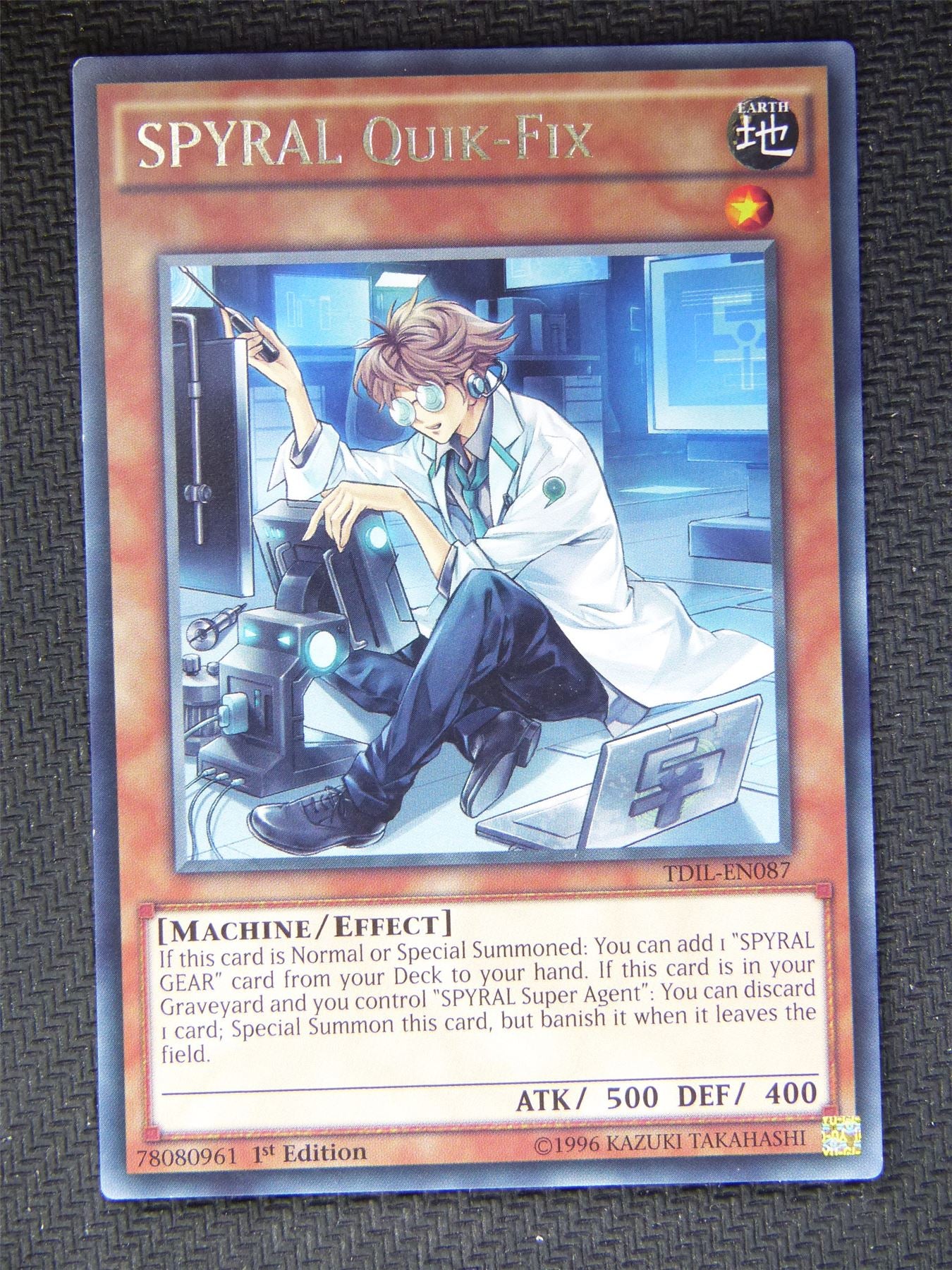 Spyral Quik Fix TDIL - Rare - Yugioh Card #5PE