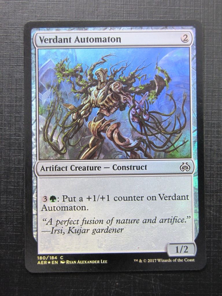 MTG Magic Cards: VERDANT AUTOMATON FOIL # 23G88