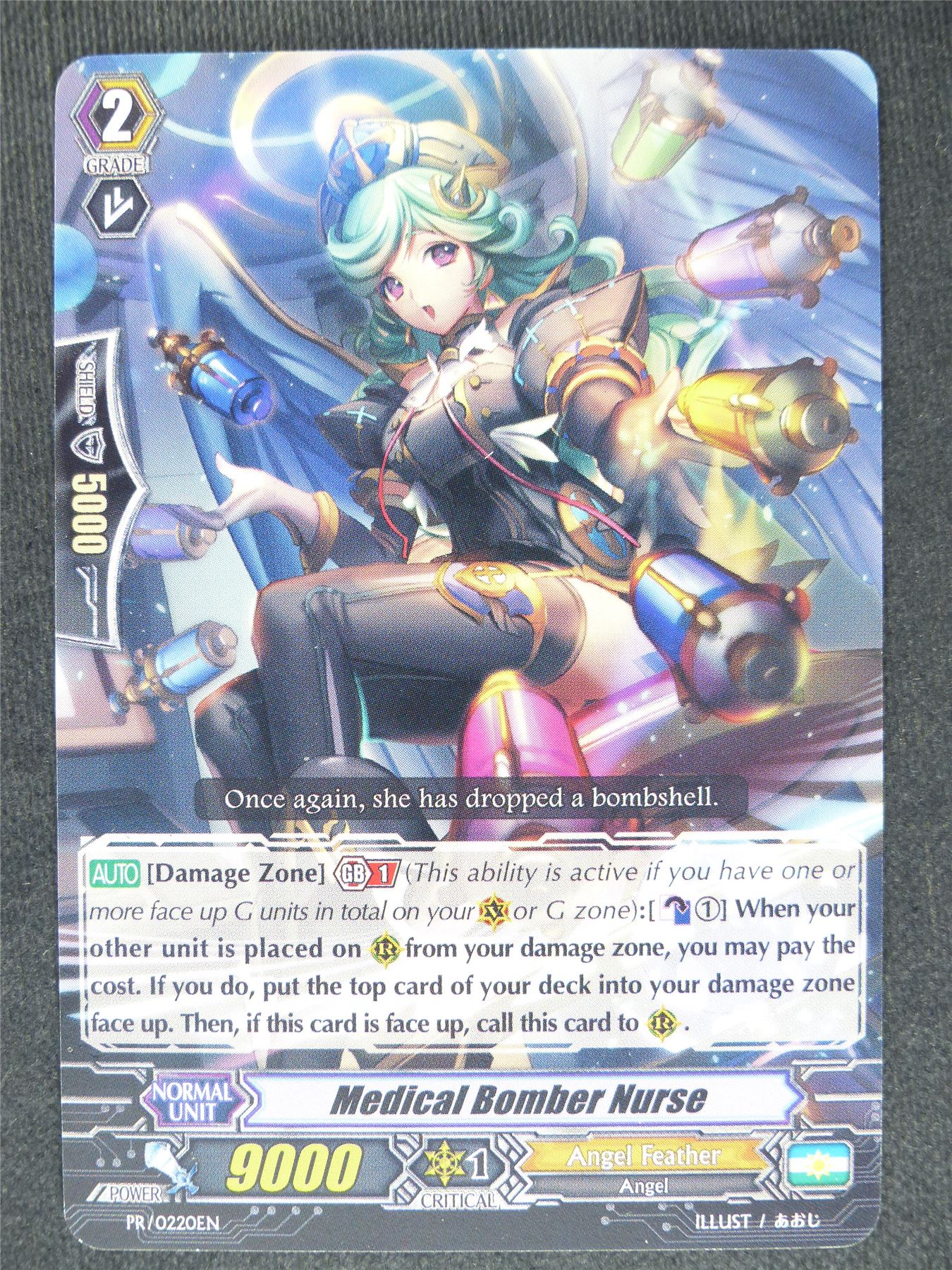 Medical Bomber Nurse PR Promo - Vanguard Cards #KI