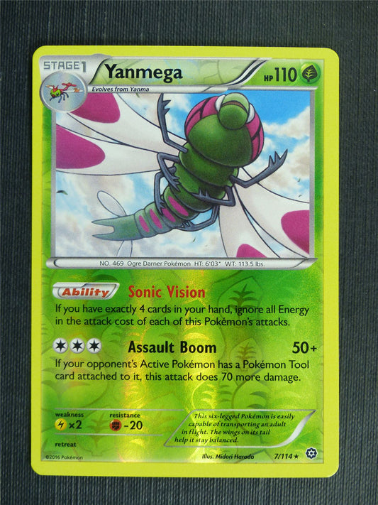 Yanmega 7/114 Reverse Holo - Pokemon Cards #1UD