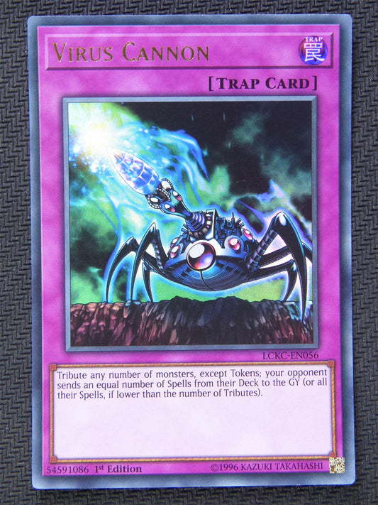 Virus Cannon LCKC - Ultra Rare - Yugioh Card #5SH