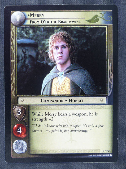 Merry 1 C 303 - LotrR Cards #3EO