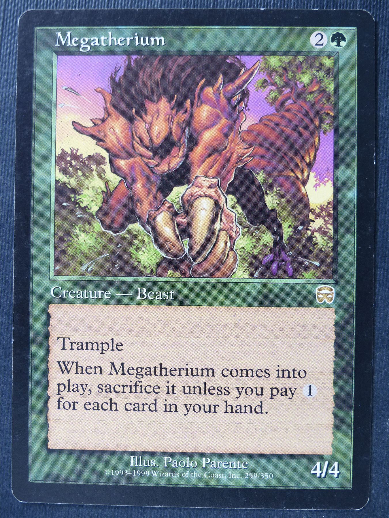 Megatherium - Mercadian Masques - Mtg Card #4RO