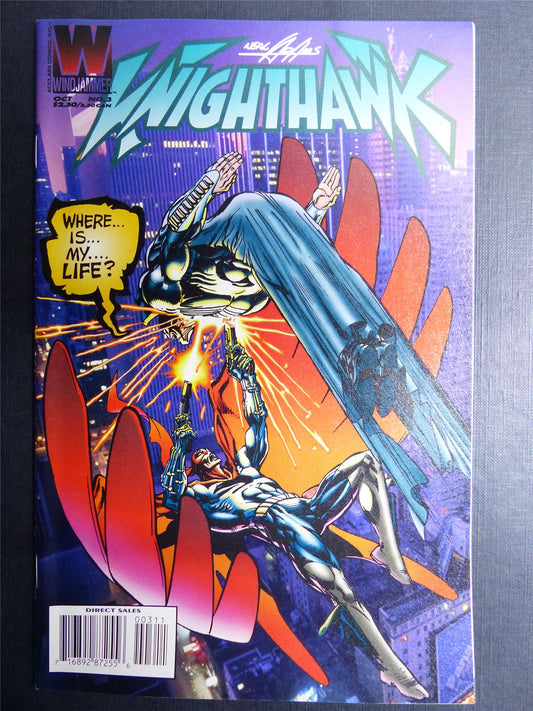 WIGHTHAWK #3 - Windjammer Comics #62