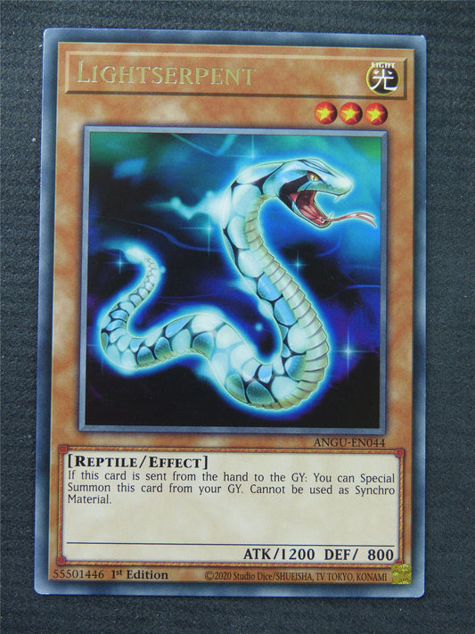 Lightserpent ANGU Rare - 1st Edition - Yugioh Card #1OX