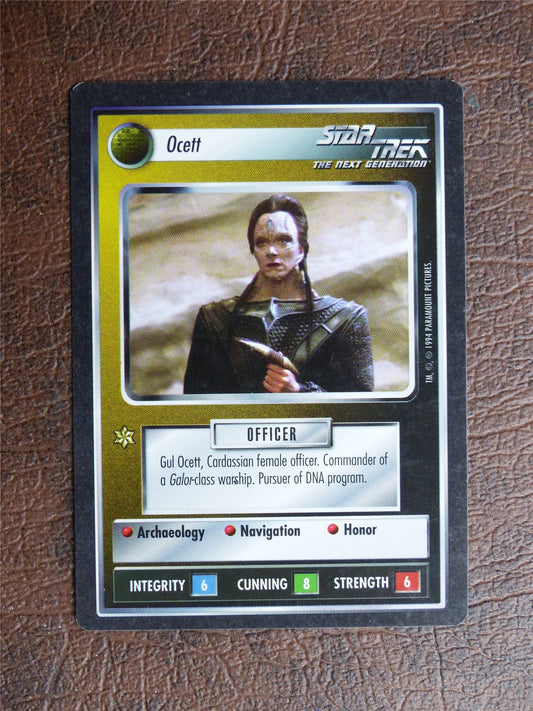 Ocett - Star Trek CCG TCG Card #W5