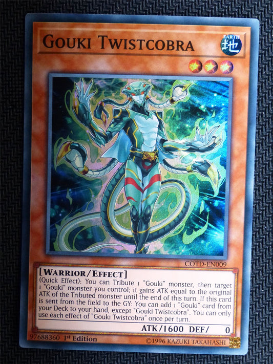 Gouki Twistcobra - COTD - Super Rare - Yugioh Card # 1I37