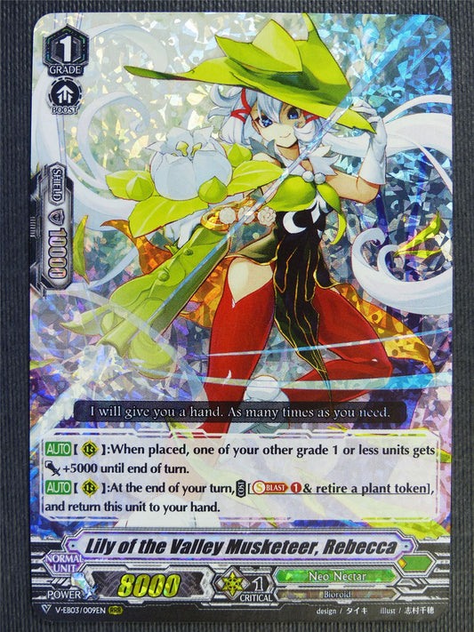 Lily of the Valley Musketeer Rebecca V-EB03 RRR - Vanguard Card #7WA